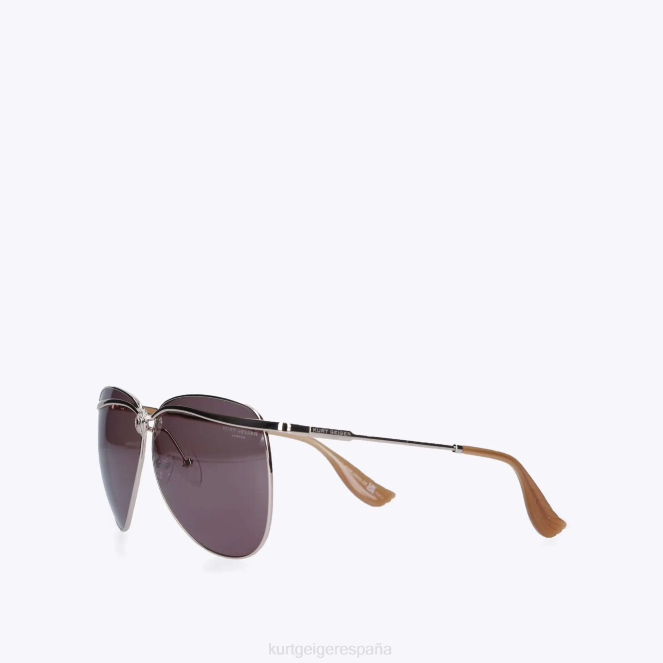 Kurt Geiger mujer gafas de sol de aviador london eagle 2LPR464 | accesorios oro